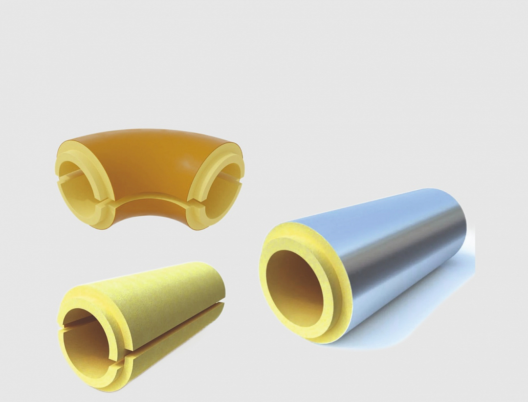 Скорлупы и отводы из пенополиуретана